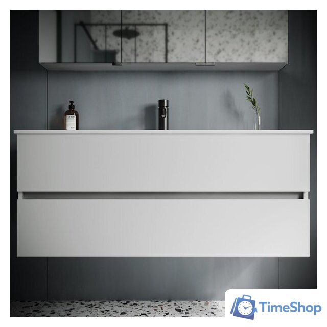  Sancos Тумба под умывальник Urban UR120-1W (белый глянец) - Изображение №2 — Интернет-магазин Time-Shop