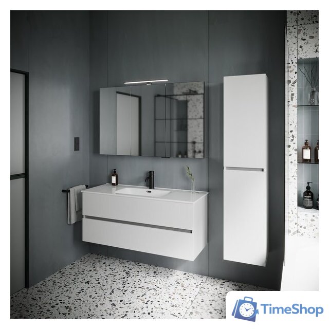  Sancos Тумба под умывальник Urban UR120-1W (белый глянец) - Изображение №1 — Интернет-магазин Time-Shop