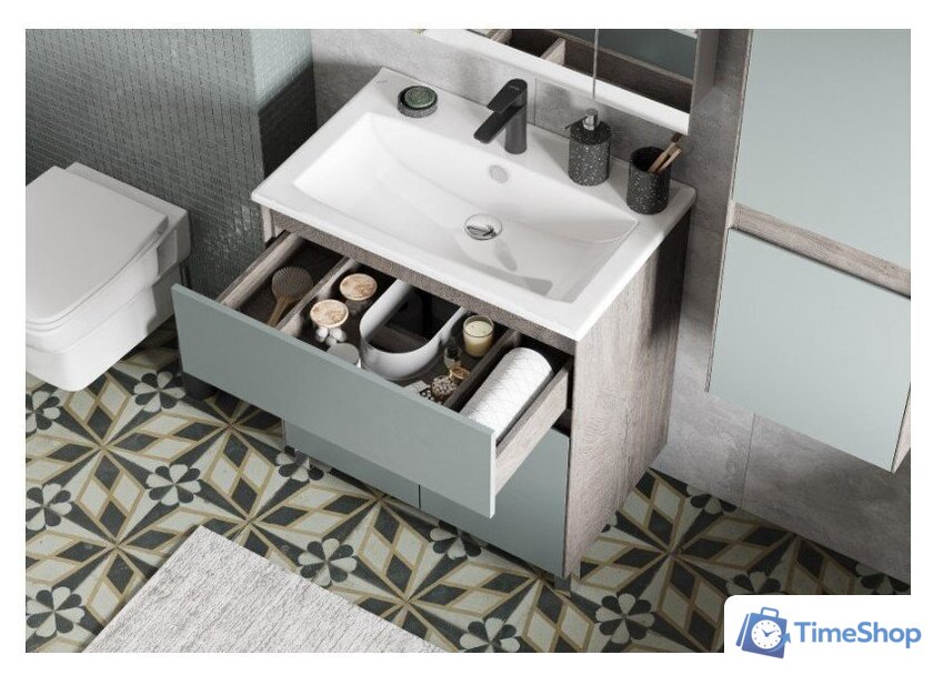  Акватон Тумба под умывальник Форест 75 1A278301FR9C0 - Изображение №11 — Интернет-магазин Time-Shop