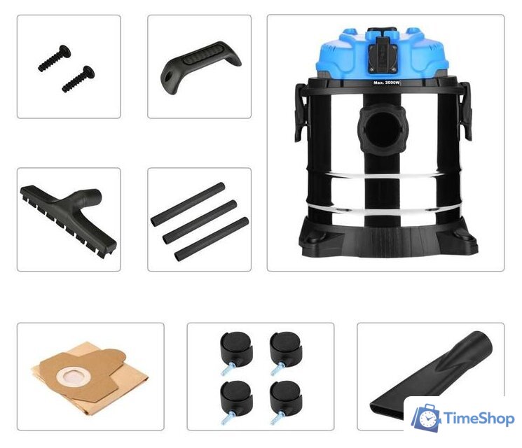 Пылесос Deko DKVC-1200-20S - Изображение №2 — Интернет-магазин Time-Shop