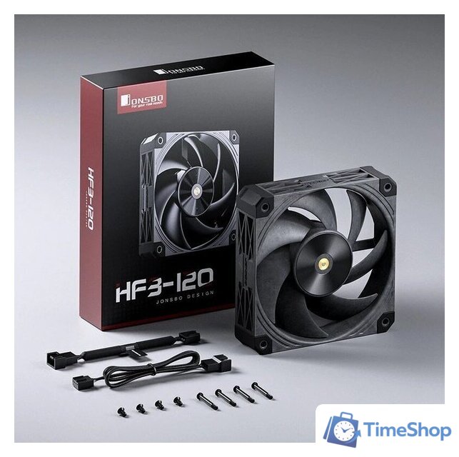 Вентилятор для корпуса Jonsbo HF3-120B (черный) - Изображение №8 — Интернет-магазин Time-Shop