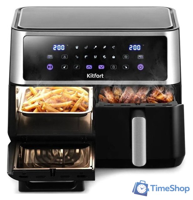 Аэрогриль (аэрофритюрница) Kitfort KT-2256 - Изображение №1 — Интернет-магазин Time-Shop