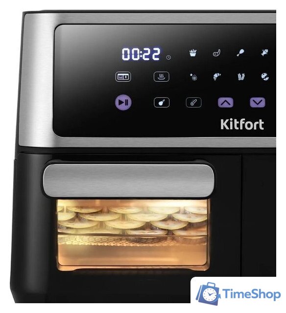 Аэрогриль (аэрофритюрница) Kitfort KT-2256 - Изображение №6 — Интернет-магазин Time-Shop