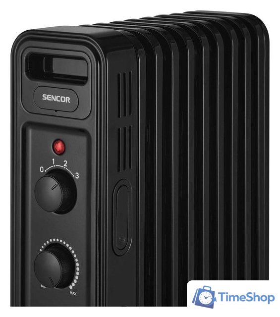 Масляный радиатор Sencor SOH 3509BK - Изображение №3 — Интернет-магазин Time-Shop