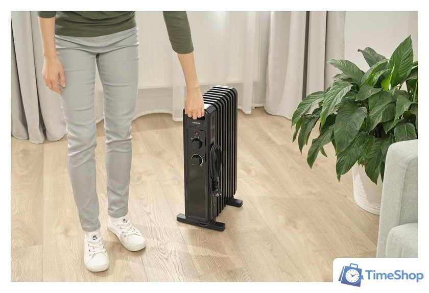 Масляный радиатор Sencor SOH 3509BK - Изображение №10 — Интернет-магазин Time-Shop