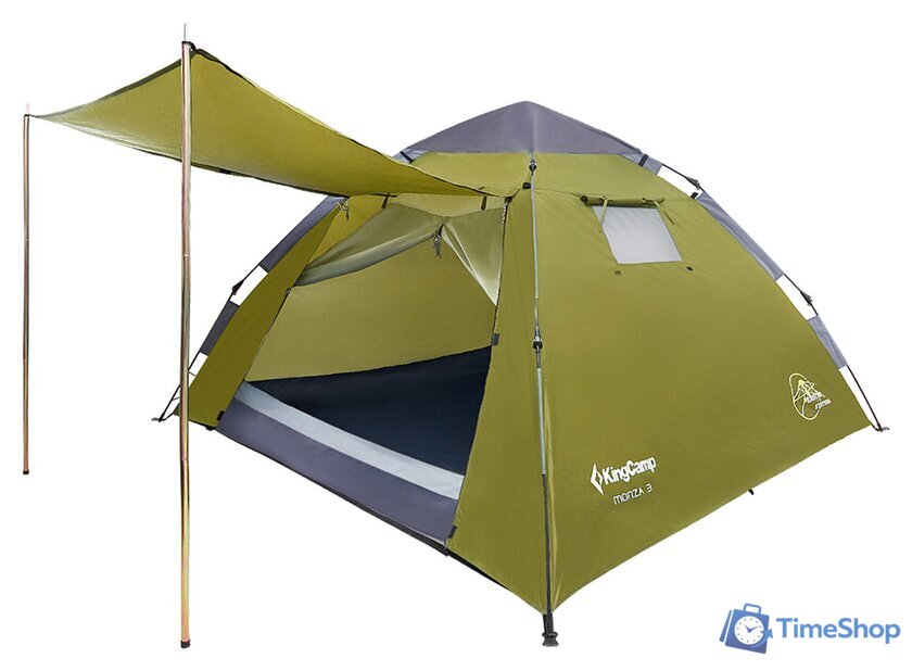 Треккинговая палатка KingCamp Monza 3 [KT3094] - Изображение №1 — Интернет-магазин Time-Shop
