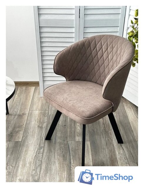 Стул с подлокотниками M-City Skat 670M05340 (B5 капучино/черный) - Изображение №1 — Интернет-магазин Time-Shop