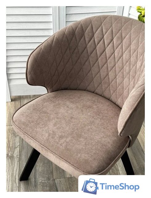 Стул с подлокотниками M-City Skat 670M05340 (B5 капучино/черный) - Изображение №3 — Интернет-магазин Time-Shop