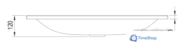 Умывальник Ravak Clear 800 80x38 [XJJ01180000] - Изображение №5 — Интернет-магазин Time-Shop