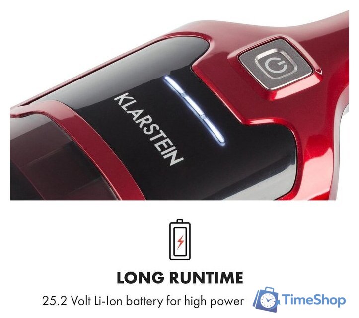 Пылесос Klarstein TurboHybrid (красный) - Изображение №5 — Интернет-магазин Time-Shop