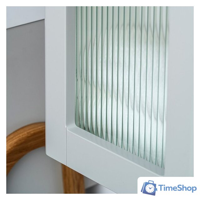  Lauter Шкаф-полупенал Estel 35 (светло-серый полуматовый) - Изображение №3 — Интернет-магазин Time-Shop