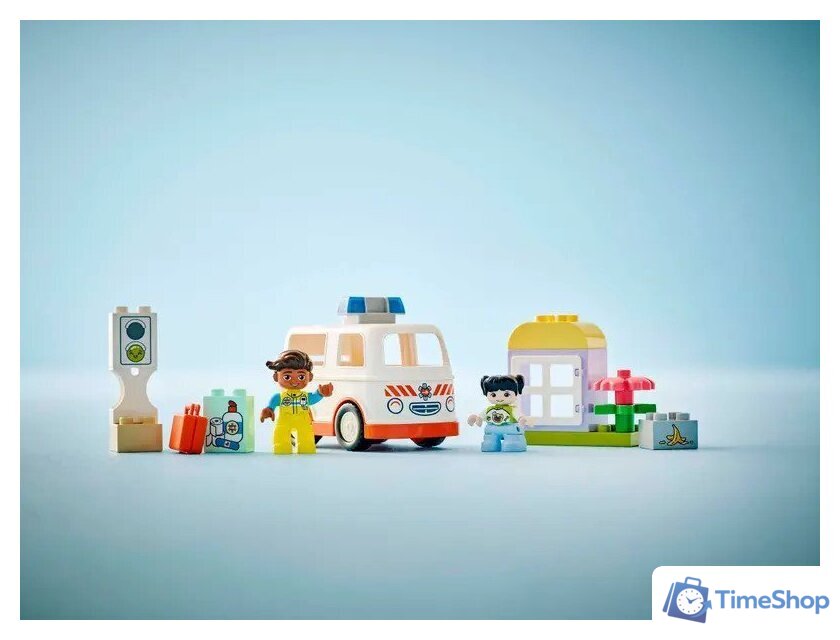 Конструктор LEGO Duplo Скорая помощь и водитель 10447 - Изображение №9 — Интернет-магазин Time-Shop