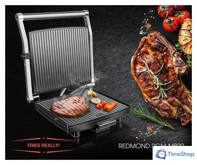 Электрогриль Redmond (Редмонд) RGM-M800 - Изображение №11 — Интернет-магазин Time-Shop