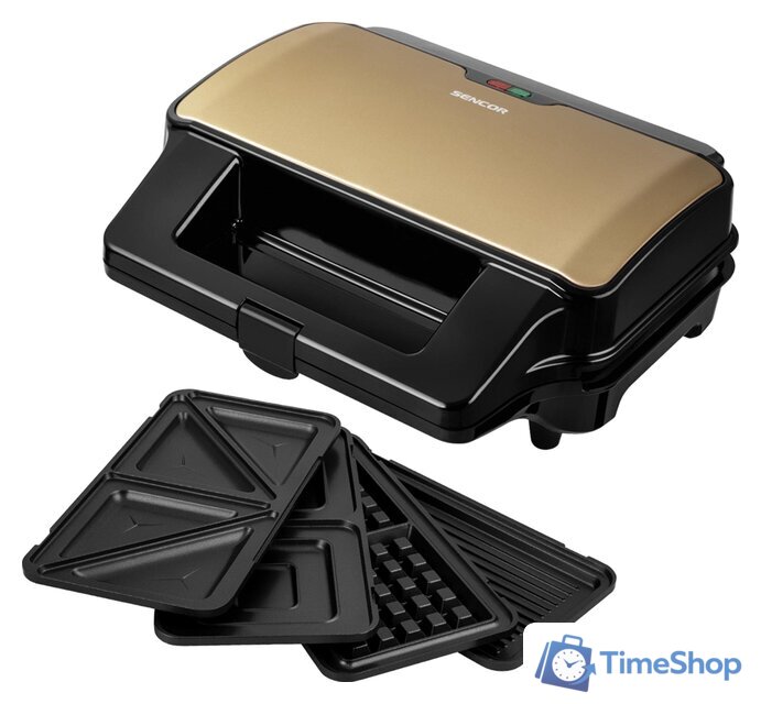 Многофункциональная сэндвичница Sencor SSM 9977 CH - Изображение №1 — Интернет-магазин Time-Shop