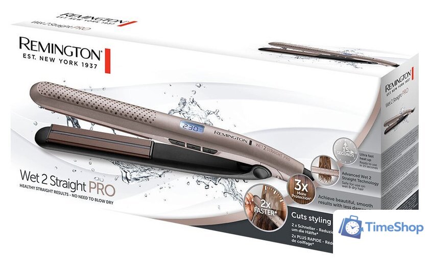 Выпрямитель Remington Wet 2 Straight Pro S7970 - Изображение №5 — Интернет-магазин Time-Shop
