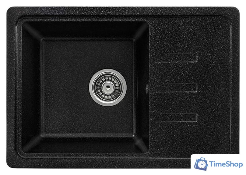 Кухонная мойка Saniteco Rosa (черный) - Изображение №6 — Интернет-магазин Time-Shop