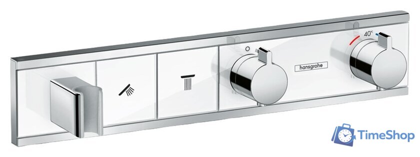 Смеситель без скрытого механизма Hansgrohe RainSelect 15380000 (хром) - Изображение №1 — Интернет-магазин Time-Shop