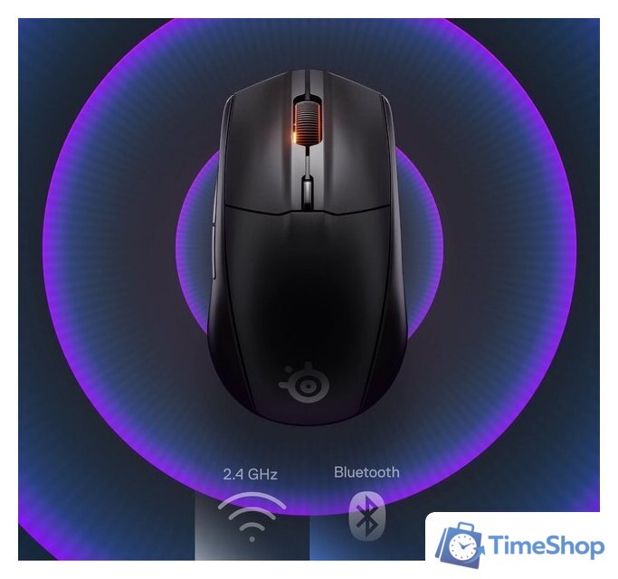 Игровая мышь SteelSeries Rival 3 Wireless Gen 2 (черный) - Изображение №9 — Интернет-магазин Time-Shop