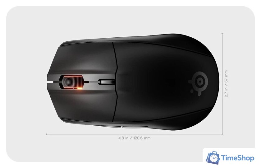 Игровая мышь SteelSeries Rival 3 Wireless Gen 2 (черный) - Изображение №8 — Интернет-магазин Time-Shop