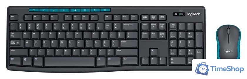 Офисный набор Logitech Wireless Combo MK275 920-007721 - Изображение №1 — Интернет-магазин Time-Shop