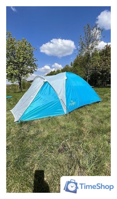 Треккинговая палатка Calviano Acamper Acco 4 (бирюзовый) - Изображение №10 — Интернет-магазин Time-Shop
