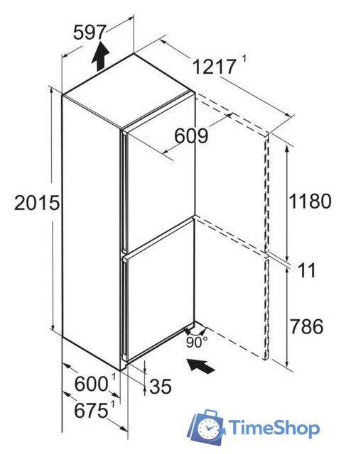 Холодильник Liebherr CNsff 5703 Pure NoFrost 5703-22001 - Изображение №15 — Интернет-магазин Time-Shop