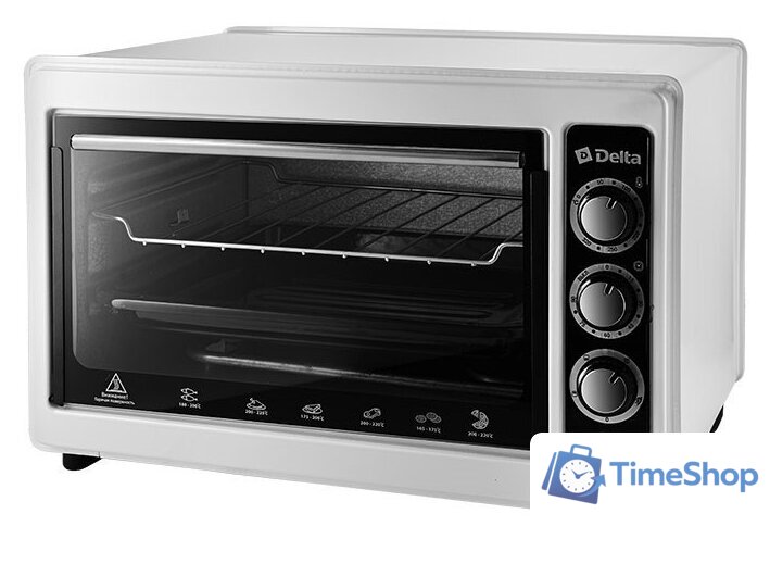 Мини-печь Delta D-0123 (белый) - Изображение №1 — Интернет-магазин Time-Shop
