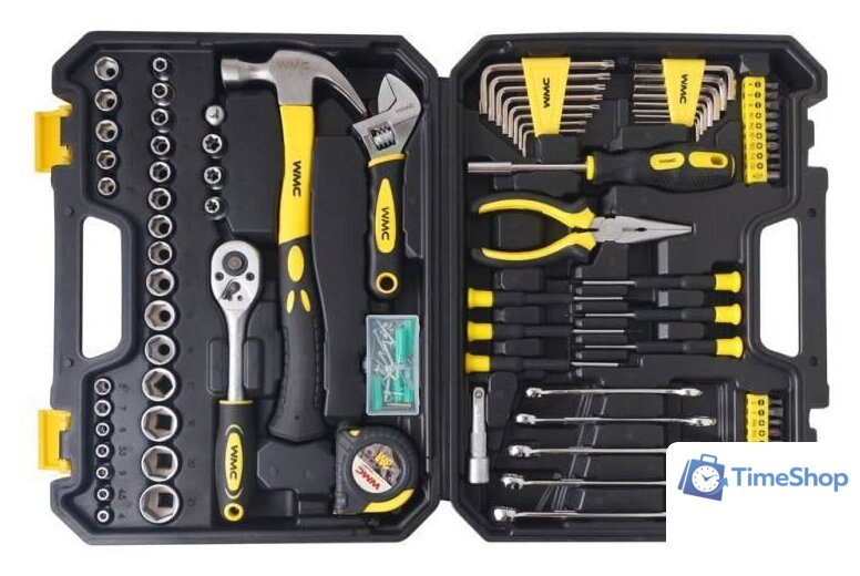 Универсальный набор инструментов WMC Tools 30128 (128 предметов) - Изображение №9 — Интернет-магазин Time-Shop