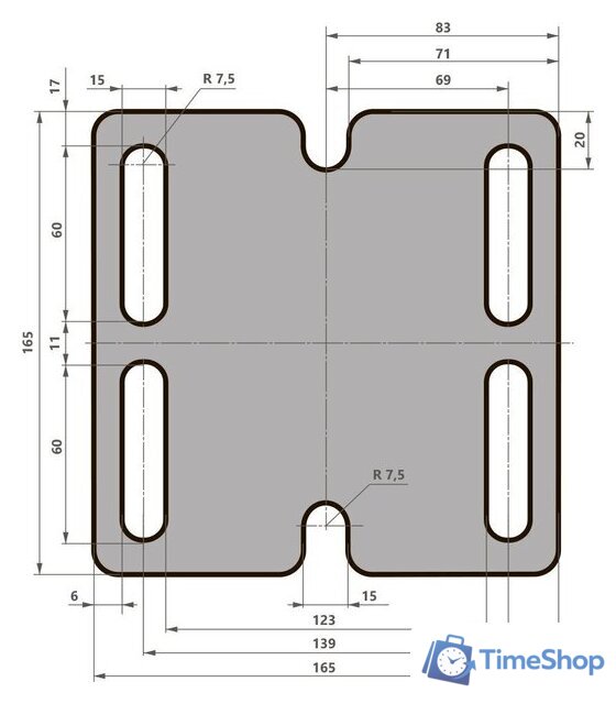 Тиски  Belmash (Белмаш) AV75 RA099A - Изображение №6 — Интернет-магазин Time-Shop