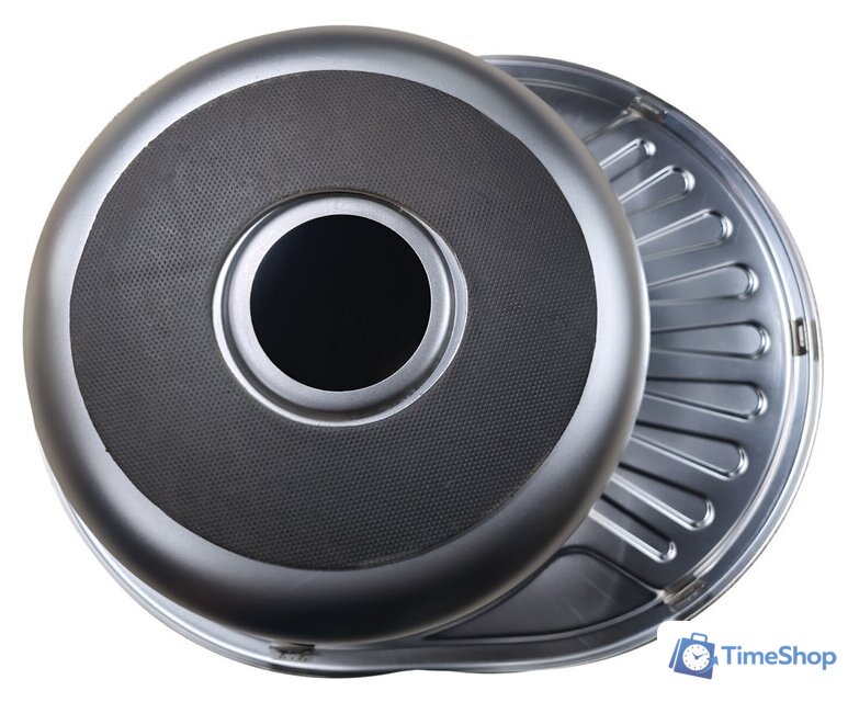 Кухонная мойка AKS Овальная 57x45 (матовый хром) - Изображение №2 — Интернет-магазин Time-Shop