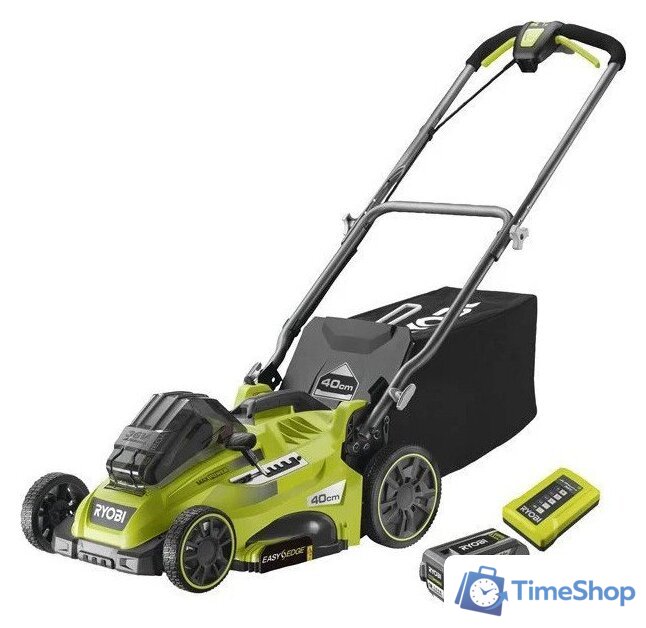 Газонокосилка Ryobi Power-Assist RLM36X41H50PG (с 1-им АКБ 5 Ач) - Изображение №1 — Интернет-магазин Time-Shop