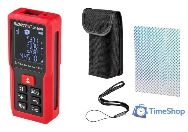 Лазерный дальномер Wortex LR 8001 LR8001002723 - Изображение №2 — Интернет-магазин Time-Shop