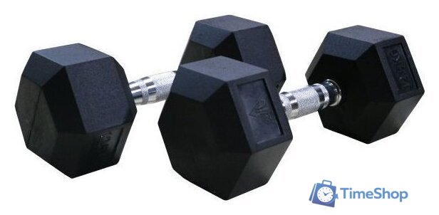 Набор гантелей DFC DB001-37.5 2x37.5 кг - Изображение №1 — Интернет-магазин Time-Shop