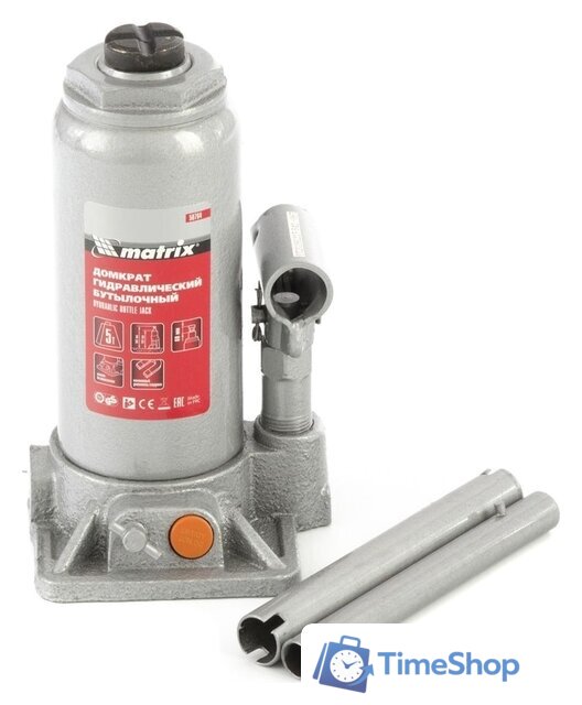 Бутылочный домкрат Matrix 50768 12т - Изображение №1 — Интернет-магазин Time-Shop