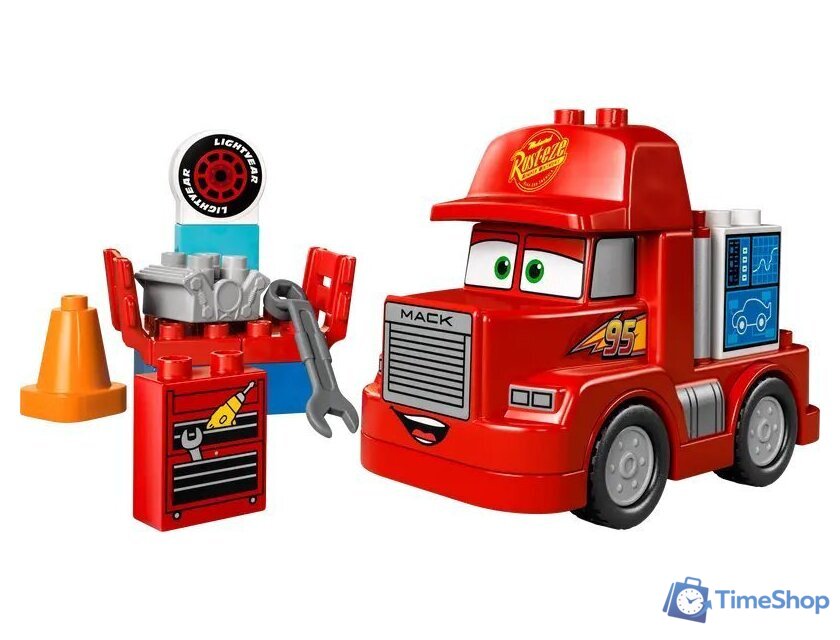 Конструктор LEGO Duplo Мак на гонках 10417 - Изображение №1 — Интернет-магазин Time-Shop