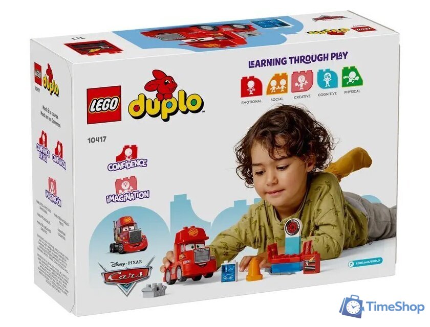 Конструктор LEGO Duplo Мак на гонках 10417 - Изображение №4 — Интернет-магазин Time-Shop