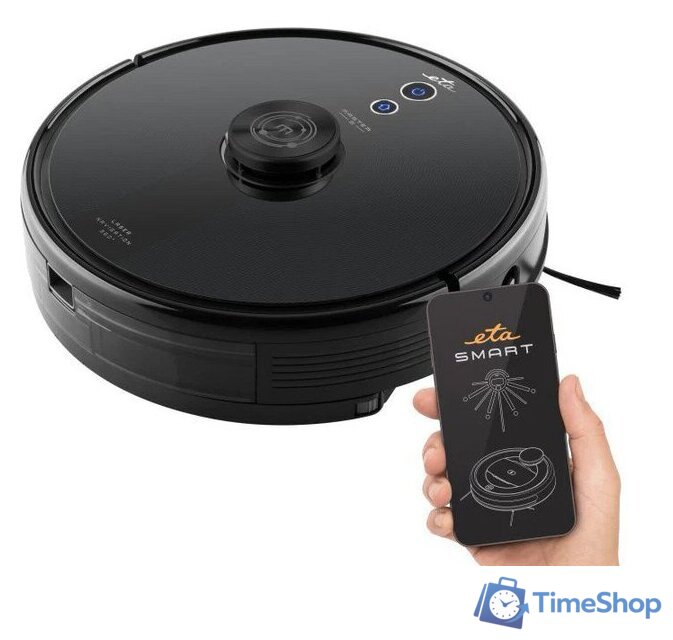 Робот-пылесос ETA Master 2 5229 90010 (черный) - Изображение №1 — Интернет-магазин Time-Shop