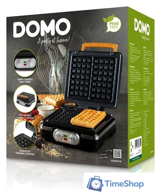 Вафельница Domo DO9281W - Изображение №18 — Интернет-магазин Time-Shop