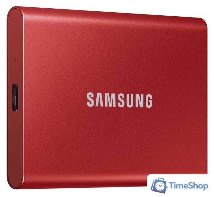 Внешний накопитель Samsung T7 2TB (красный) - Изображение №2 — Интернет-магазин Time-Shop