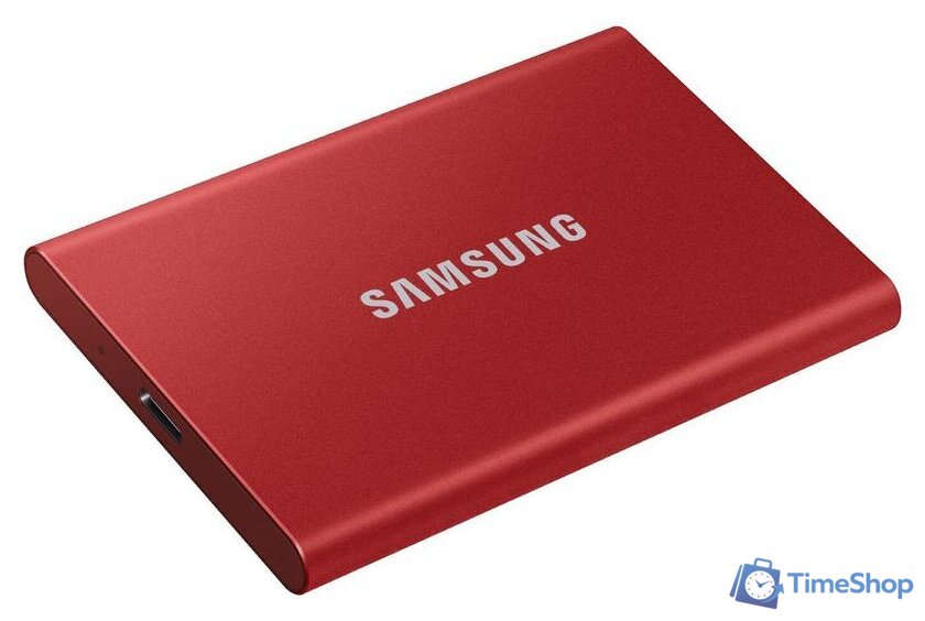 Внешний накопитель Samsung T7 2TB (красный) - Изображение №4 — Интернет-магазин Time-Shop