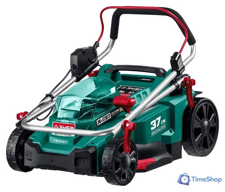 Газонокосилка Зубр Мастер ГКЛ-3736 (без АКБ) - Изображение №2 — Интернет-магазин Time-Shop
