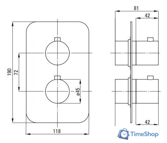  Deante Box BXY DEBT - Изображение №2 — Интернет-магазин Time-Shop
