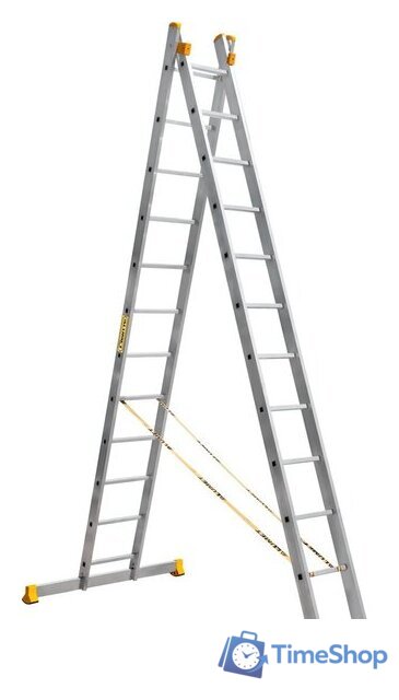 Лестница-трансформер Алюмет P2 9212 (2x12 ступеней) - Изображение №1 — Интернет-магазин Time-Shop