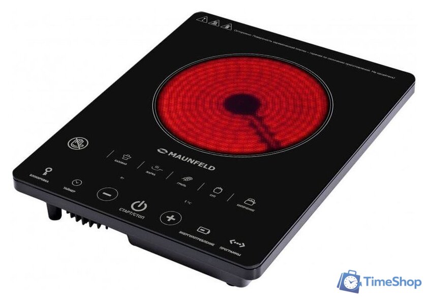 Настольная плита MAUNFELD EVCE.F291-BK - Изображение №1 — Интернет-магазин Time-Shop