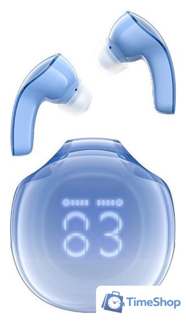 Наушники AceFast T9 Crystal Air (синий) - Изображение №1 — Интернет-магазин Time-Shop