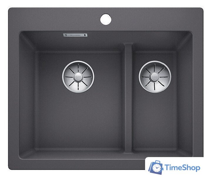 Кухонная мойка Blanco Pleon 6 Split (темная скала) [521690] - Изображение №1 — Интернет-магазин Time-Shop