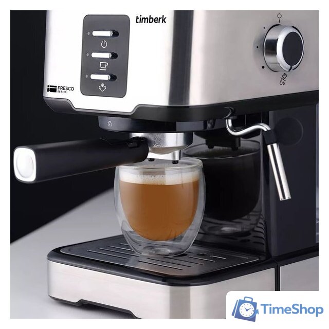 Рожковая кофеварка Timberk T-CM33038 - Изображение №6 — Интернет-магазин Time-Shop
