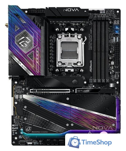 Материнская плата ASRock X870 Nova WiFi - Изображение №2 — Интернет-магазин Time-Shop