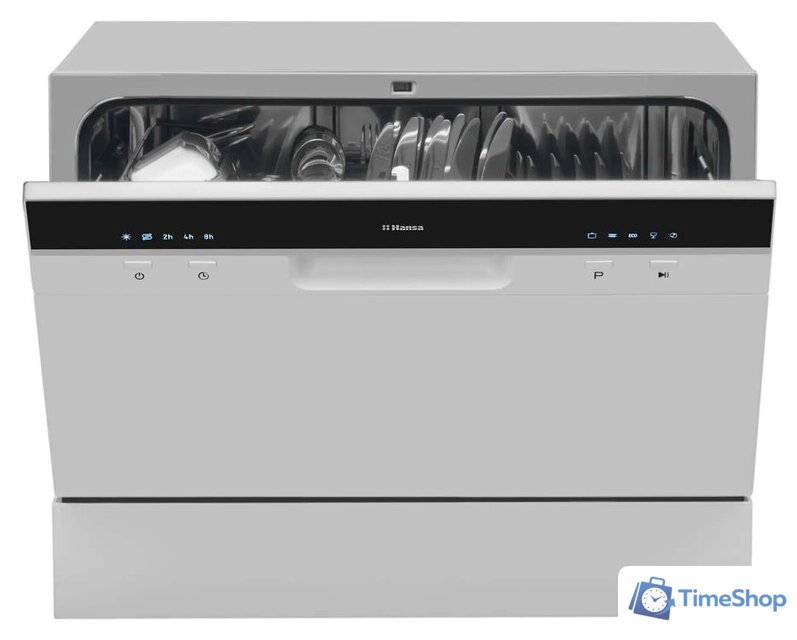 Отдельностоящая посудомоечная машина Hansa ZWM556WH - Изображение №4 — Интернет-магазин Time-Shop