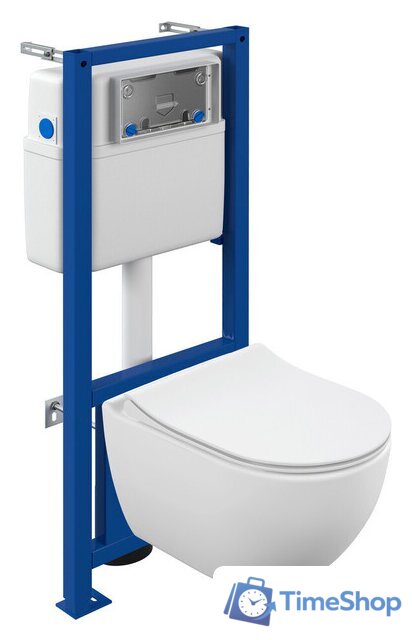 Унитаз подвесной Cersanit Brasko Smart CO DPL EO 64916 - Изображение №1 — Интернет-магазин Time-Shop